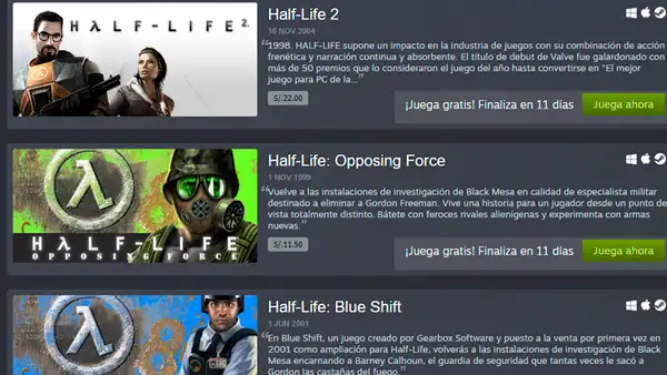 Half-Life es gratis: regalan todos los juegos de la saga en Steam para la cuarentena