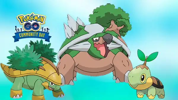 Pokémon GO Turtwig Community Day trae estos bonus y movimiento especial para Torterra [FOTOS]