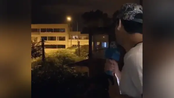 Joven canta tema de Yola Polastri en cuarentena y sus vecinos lo acompañan [VIDEO]