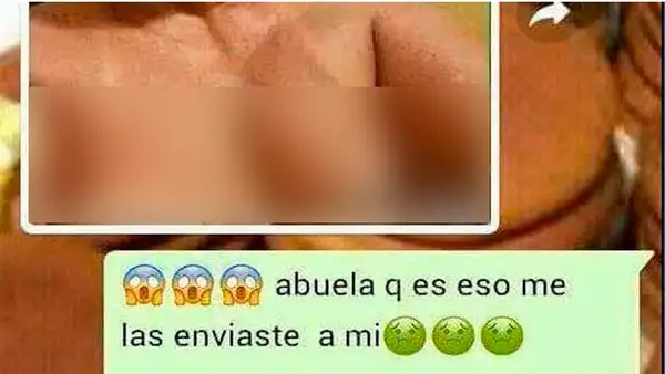 WhatsApp: Abuela envía, por error, fotos íntimas a su nieto [FOTOS] 
