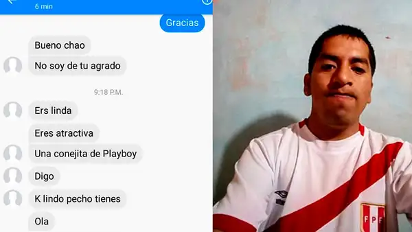 Facebook Messenger: Molestaba a chica y ella manda épico mensaje para frenar el acoso [FOTOS]