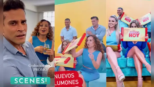Ethel Pozo mostró el detrás de cámaras de la promoción de “América hoy” 2023