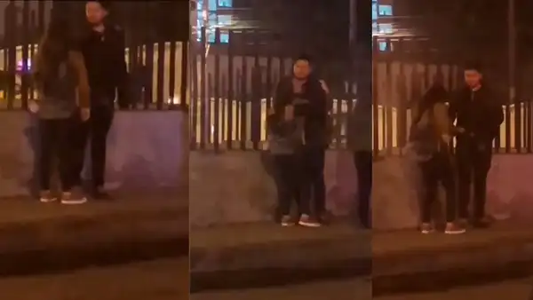 Creyó que pareja tenía tensa pelea, se asoma y descubre la más tierna escena [VIDEO]