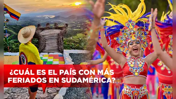 ¿Cuál es el país que da más feriados a las personas en Sudamérica?