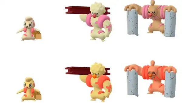 Pokémon GO: Timburr shiny y Rufflet llegan en increíble evento de la Liga de Combates GO