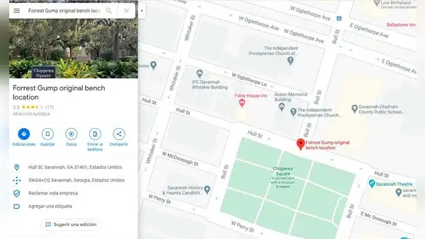 Google Maps: fan de Forest Gump halla el lugar donde se filmó una icónica escena [FOTOS]