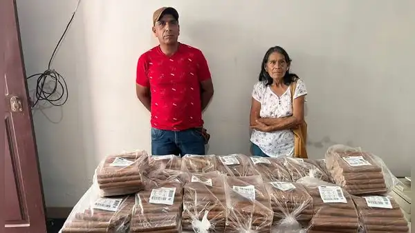 La Libertad: capturan a mujer con 1.248 cartuchos de dinamita
