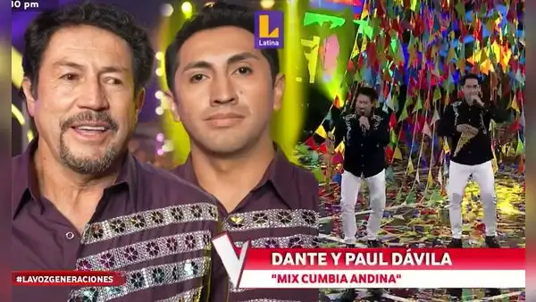 Quiénes son los Dávila, el dúo huancaíno que ganó “La voz generaciones” a ritmo de música andina