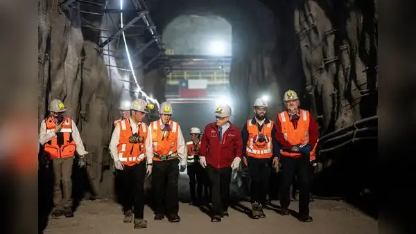 Chile: Así fue la inauguración de la operación subterránea de la mina Chuquicamata 