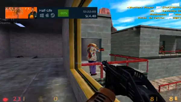 Steam: Half-Life en oferta y lo puedes comprar a menos de S/. 5