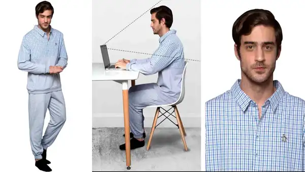 Home office: el pijama-camisa, el traje con el que ya puedes verte elegante trabajando desde casa