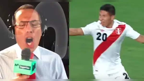 Perú vs. Croacia: Tanto de Edison Flores con narración de Daniel Peredo es viral [VIDEO]