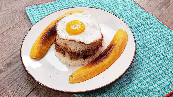 Arroz tapado a lo pobre