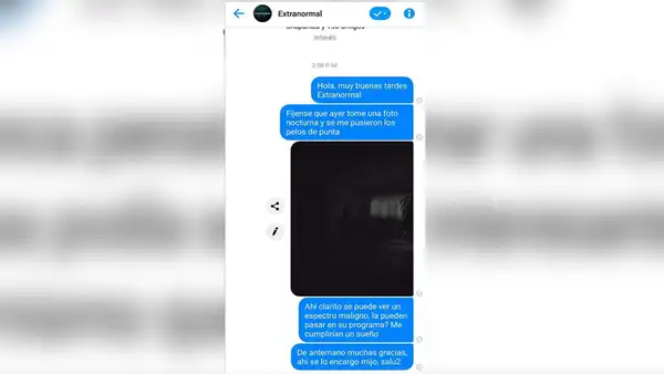 Hombre ‘trolea’ a programa paranormal y envía imagen de ‘fantasma’ que era un tanque de oxígeno [VIDEO]
