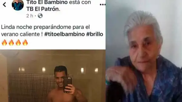 Facebook: abuela 'picarona' hace comentario 'hot' en foto de 'Tito el Bambino' y su nieto la descubre [FOTOS]