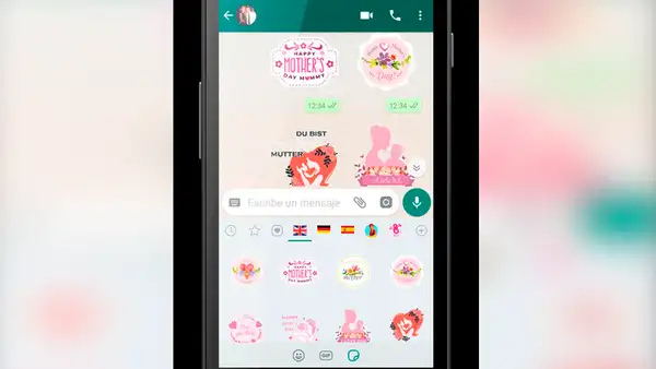 WhatsApp: celebra un feliz Día de la Madre con esta colección de stickers para mamá [FOTOS]