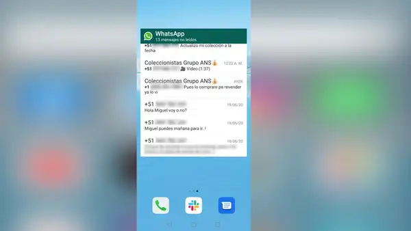 WhatsApp: truco secreto permite saber qué dicen los mensajes que te mandaron sin abrir la app [FOTOS] | WhatsApp: 