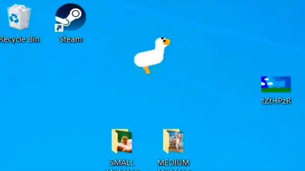 Windows 10: ¿te gustaría ver a un travieso gansito caminando por la pantalla de tu laptop o PC?