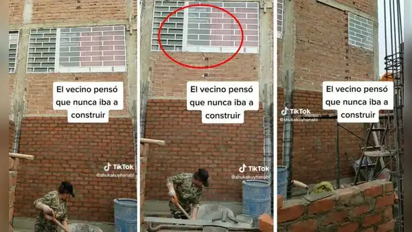 Pensaron que su vecina jamás construiría su casa y ahora sus ventanas serán tapadas