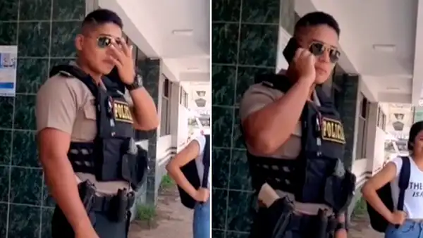 Policía peruano recibe cientos de elogios en TikTok [VIDEO]