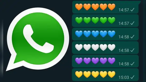 WhatsApp: conoce el significado detrás de cada color de los emojis de corazón