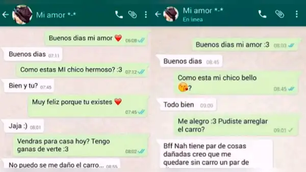 WhatsApp: Jovencita se enfada porque su novia la ignoraba y le dijo esto [FOTOS]