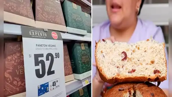 ¿Panetón vegano? Peruana lo compra a S/ 52,90 y queda sorprendida con su sabor