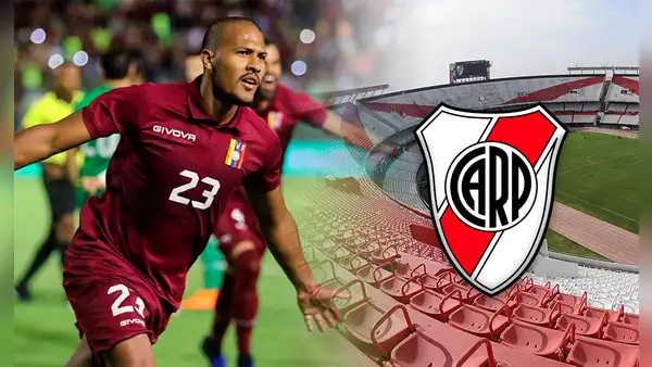¡Histórico! Salomón Rondón se convierte en el primer delantero venezolano que llega a River Plate