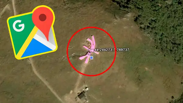 Google Maps: halla ‘conejo rosa gigante’, hace zoom y descubre insólito secreto [FOTOS]