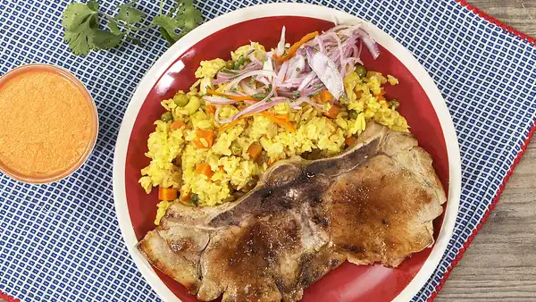 Arroz a la jardinera