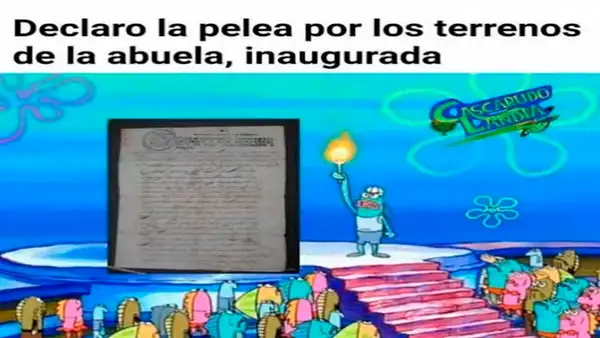 Entérate el origen del meme navideño de las peleas familiares por los terrenos de la abuela [FOTOS]
