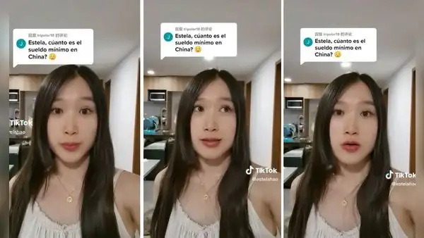 Tiktoker china revela cuánto es el sueldo mínimo en su país y usuarios quedan en shock