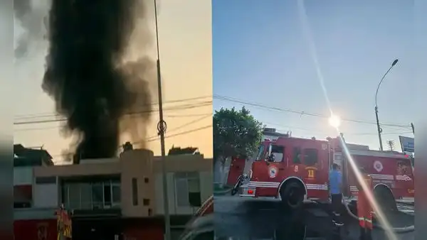 San Isidro: controlan incendio en depósito del Ministerio del Ambiente