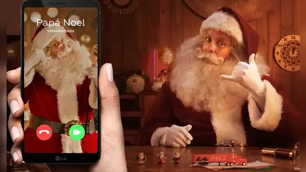 ¿Cómo hacer una videollamada con Papá Noel para sorprender a los más pequeños en Navidad?