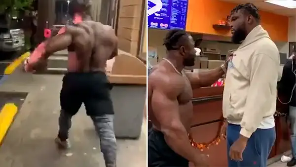 Entrenador encuentra a su alumno comiendo donuts y tiene furiosa reacción [VIDEO]