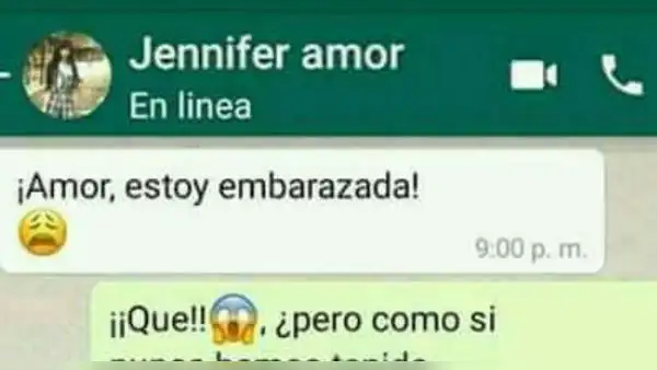 WhatsApp Viral: Se entera embarazo de su novia y el final es impensado [FOTO]