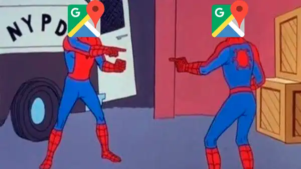 Google Maps: dos autos de Street View se encuentran en el camino, pero sucede lo inesperado [FOTOS]