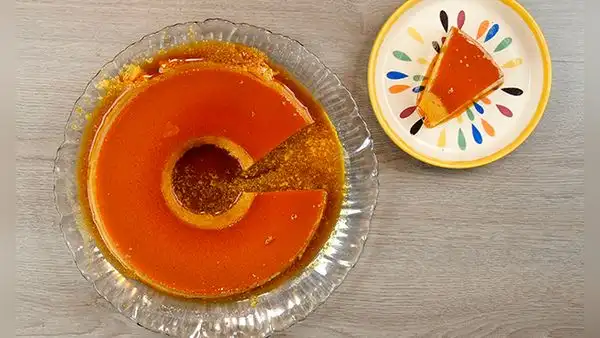 100 Recetas con huevo: Crema Volteada