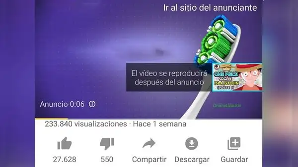 YouTube: truco evita que muestre dos anuncios antes de ver un video en tu teléfono