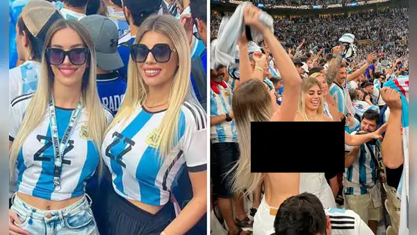 ¿Qué pasó con las influencers argentinas que hicieron toples en la final de Qatar 2022?