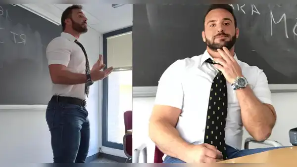 Profesor de matemáticas es considerado el más sexy de Instagram [FOTOS]