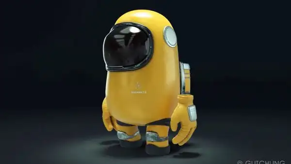Among Us: artista muestra cómo sería el impostor debajo de su traje espacial [VIDEO]