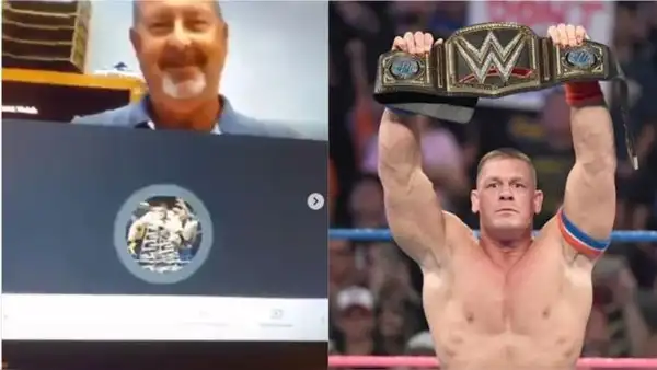 Joven ingresa a sus clases virtuales con los temas de luchadores de WWE
