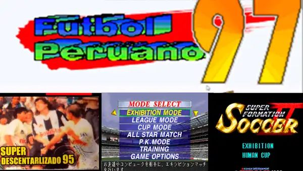 Descentralizado, Fútbol Peruano, Pichanga: los videojuegos de fútbol más recordados en el Perú [FOTOS Y VIDEO]