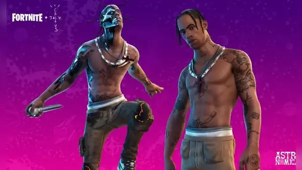 Fortnite: el skin de Travis Scott volverá al battle royale
