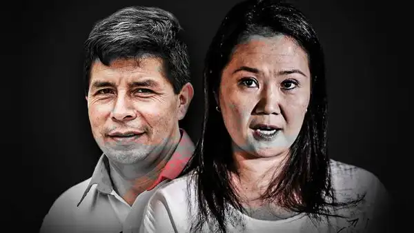 IEP: Pedro Castillo triplica a Keiko Fujimori en intención de voto del sur