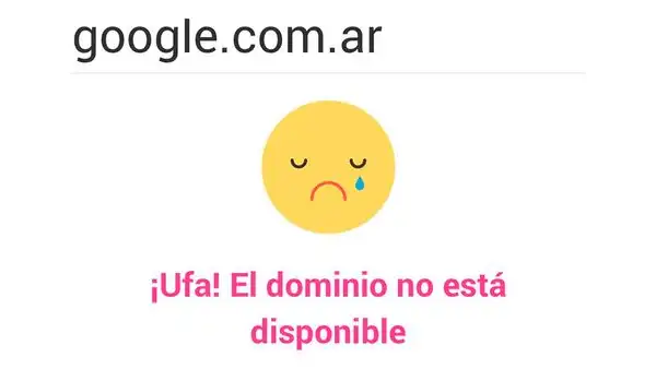 Argentino compra el dominio google.com.ar y el buscador deja de funcionar