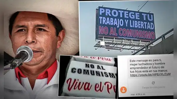 La anticampaña electoral que intenta perjudicar a Pedro Castillo