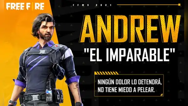 Garena Free Fire anuncia que se podrá obtener gratis a Andrew Renacido