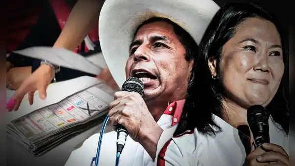 Castillo obtuvo 50,2% y Keiko, 49,8%, según conteo rápido al 100% de Ipsos Perú/América TV